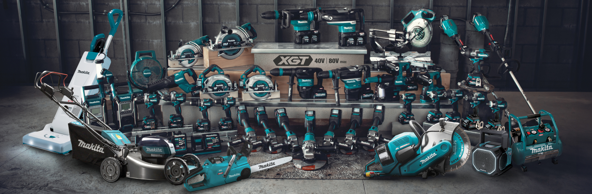 Makita Products Family Photo